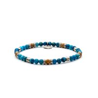 Armband Antracite Fante in Halbedelsteine BFA04 BUCEFALO